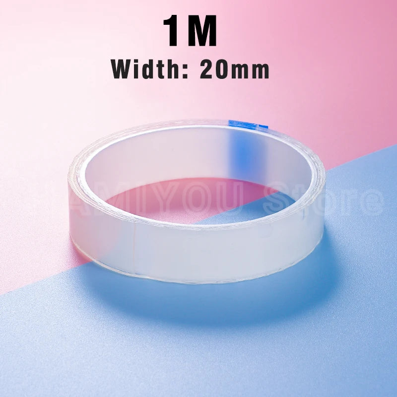 PC 5m 3m 1m Super Strong Double Sided Adhesive Tape Car Bedroom Kitchen Bathroom Outdoor Living Room Double-sided Tape Extra Strong