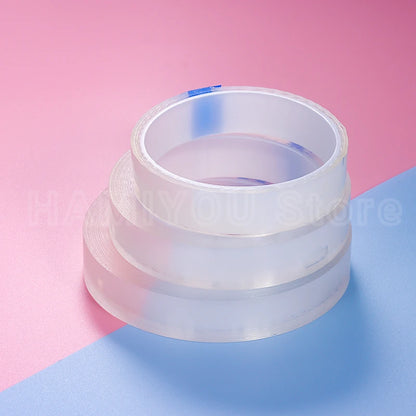 PC 5m 3m 1m Super Strong Double Sided Adhesive Tape Car Bedroom Kitchen Bathroom Outdoor Living Room Double-sided Tape Extra Strong