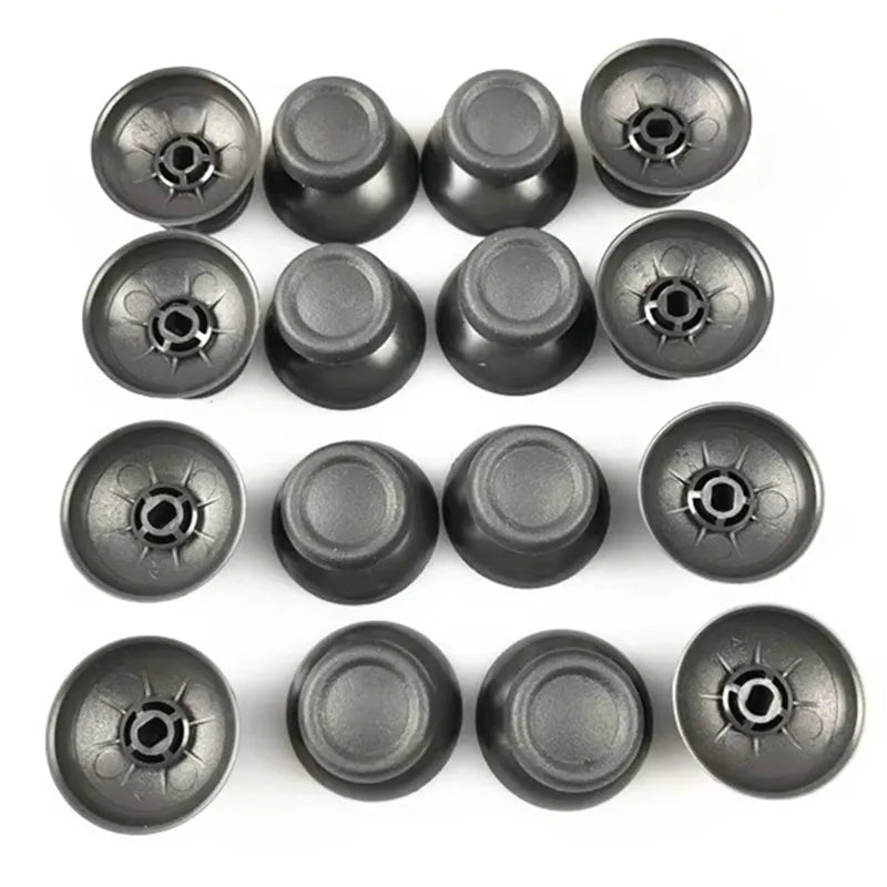 60 pairs 120pcs Replacement Gray Analog Stick Thumbsticks Thumb Stick Joysticks For PlayStation 4 PS4 Controller Mushroom Caps