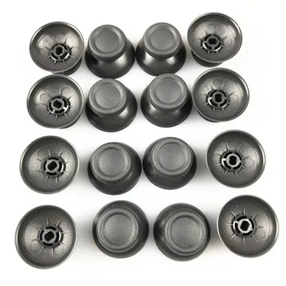 60 pairs 120pcs Replacement Gray Analog Stick Thumbsticks Thumb Stick Joysticks For PlayStation 4 PS4 Controller Mushroom Caps