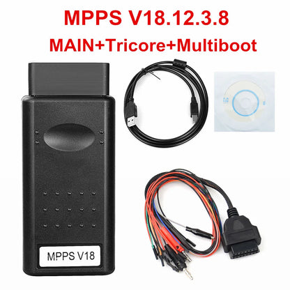 Unlock MPPS V21 ECU Chip Tu-ning Tool V18.12.3.8 MAIN+TRICORE+MULTIBOOT+Bre