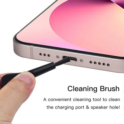 PC 66/1Pcs Phone Speaker Port Dust Removal Cleaner Tool Kit Set For iPhone Samsung Xiaomi Universal Phones Dust Cleaning Brush