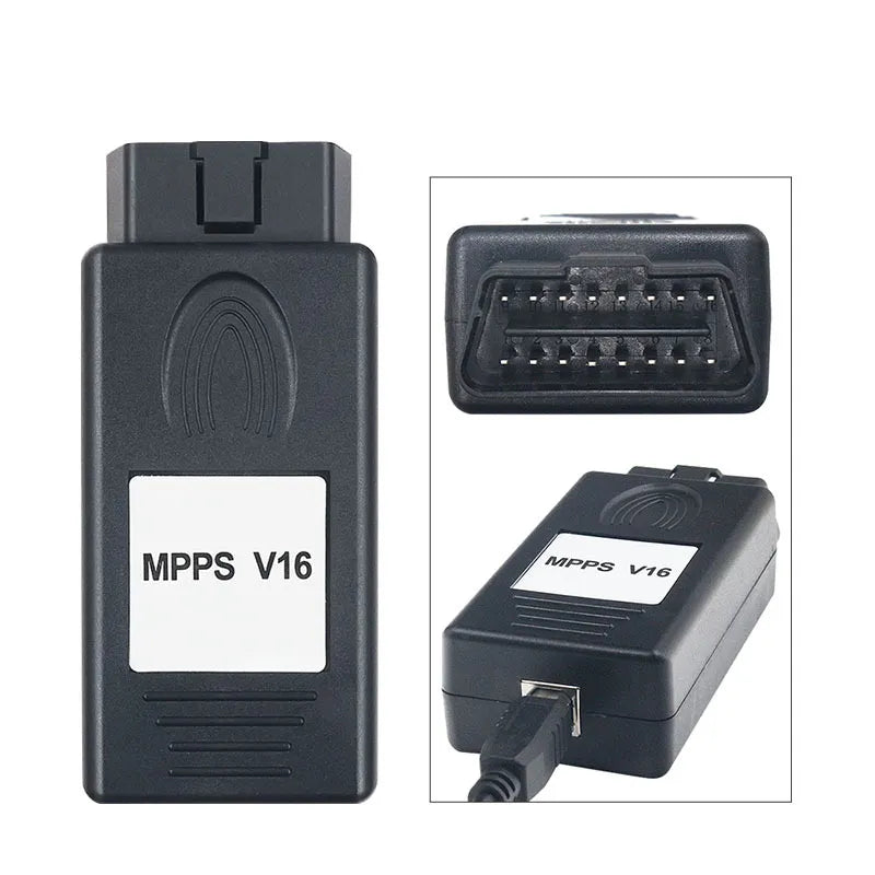 Connecteur de diagnostic OBD2 pour réglage de puce ECU MPPS V16 pour EDC15 EDC16 EDC1