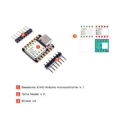 Newseeeduino XIAO development board microcontroller, using SAMD21 series ch