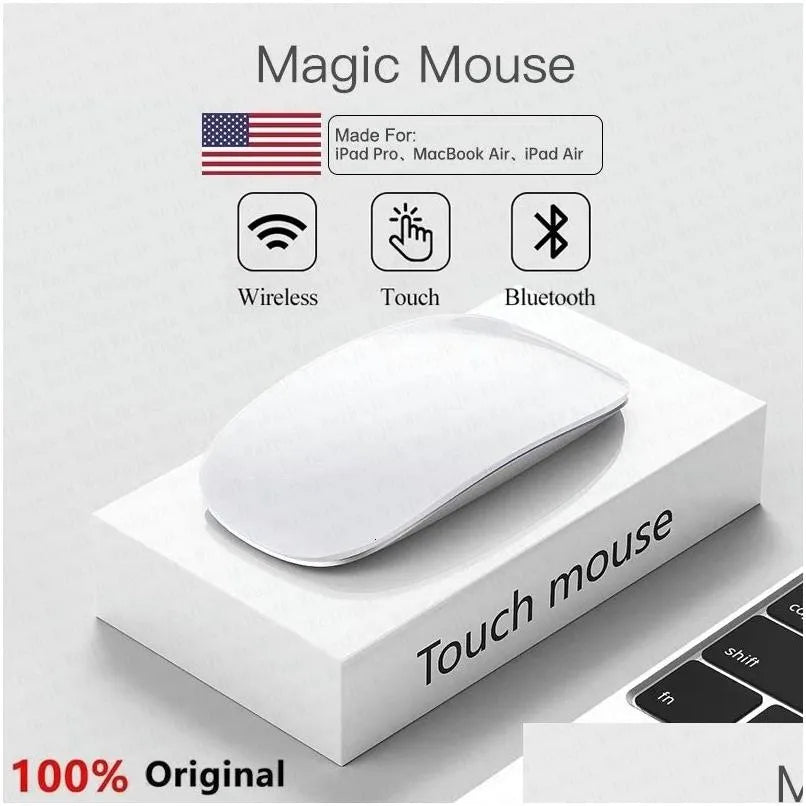 PCMice For Apple Original Wireless Bluetooth Touch Magic Mouse Pro Laptop T