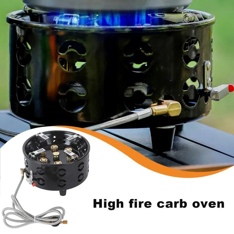 PC 7 Core Camping Stove High-Power Gases Burner Stove Backpacking Stove Win