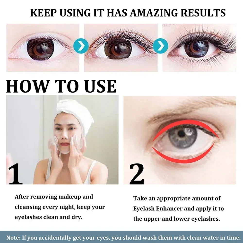 7 Days Fast Eyelash Growth Serum Makeup Natural Thick Long Curling Eyelash Growth Liquid Eyelash Growth Thicken Care Products