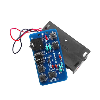 76-108MHz Adjustable Frequency FM Radio DIY Kit  Volume Control With Power Switch Soldering Practice Kit Electronic Teaching