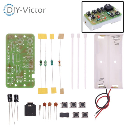 76-108MHz FM Stereo Radio DIY Kit Wireless FM Receiver Module DC 2.7V-3.3V Frequency Modulation Electronics Soldering Practice