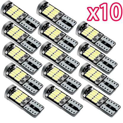 New10pcs T10 Led Canbus No Error Car Interior Light T10 26 SMD 4014 Chip Ca