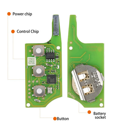 XHORSE XEB510EN B5 Universal Super Remote built-in XT27B VVDI Super Chip Sm