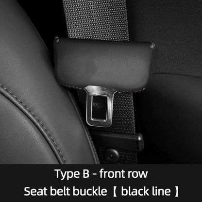 New Car Seat Safety Belt Buckle Plug Protector For Mitsubishi Lancer ASX Pa