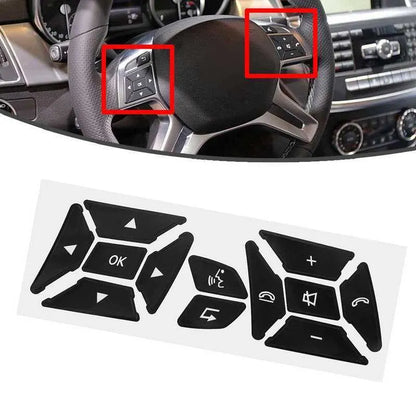 New New Car Interior Button Repair Decal Sticker Trim Accessories for Merce