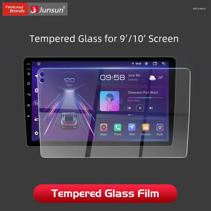 New Interior Accessories Junsun Car Radio Tempered Glass Film 9 And 10.1 In