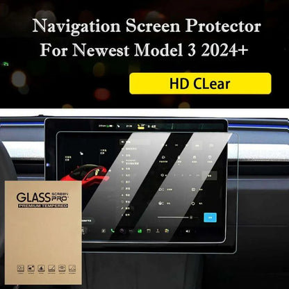 New New Central Control Screen Protector For Tesla Model 3+ 2024 HD/Matte G