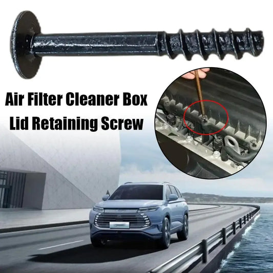 New 1Pcs Black Air Filter Cleaner Box Lid Retaining Screw For Vw Audi Seat