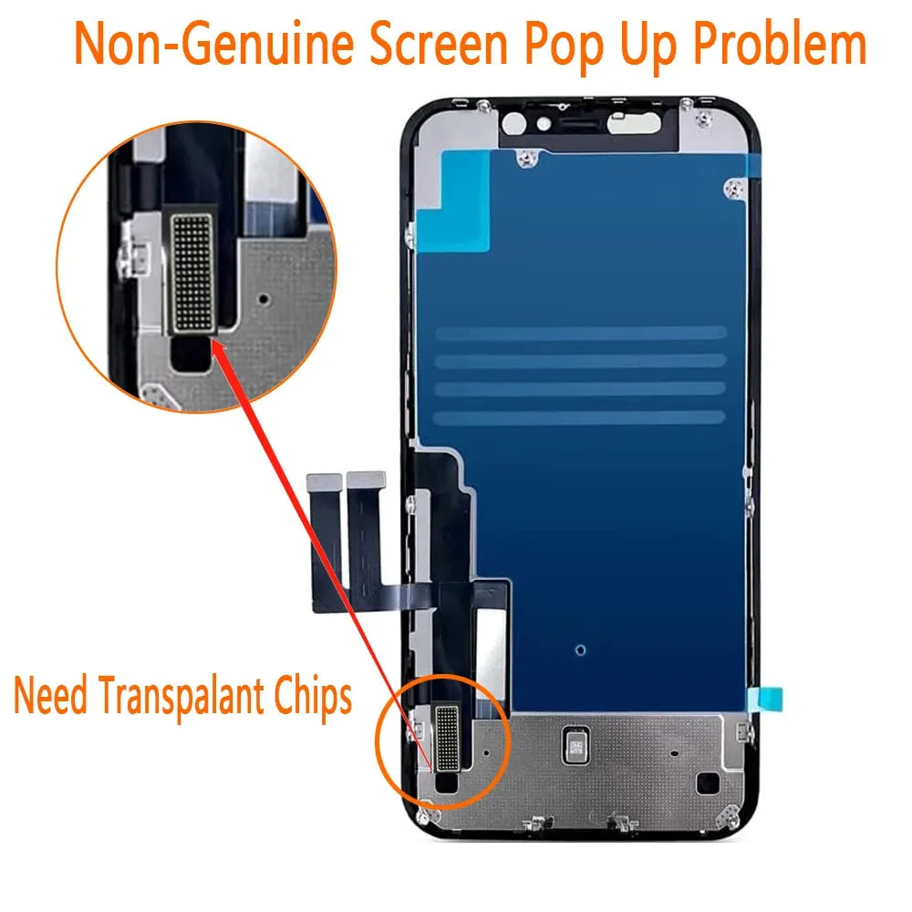 New NO TOUCH IC Chips OLED Screen Display For iPhone 11 Pro Max 12 13 LCD S