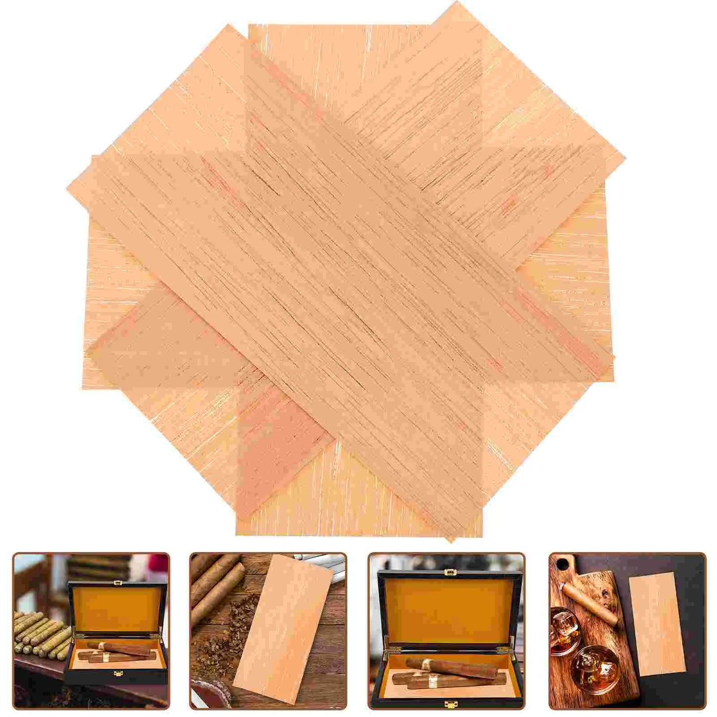 NewCedar Wood Sheets Box Accessories Chips Spanish Planks Sheet Humidor Diy