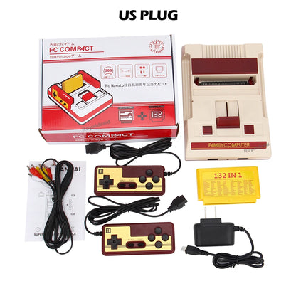 8 Bit Video Game Console Built in 500 Classic Games Family Computer TV Game Console Support Game Cartridge For FC Retro Gaming