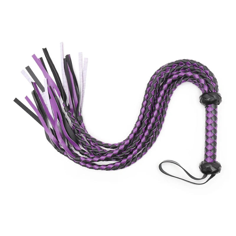 Gtooza8 Braids Slave Bdsm Whip Sex Toys  Womans Couples Adult Games Bdsm Spanking Flogger Whip Bondage Restraints Leather Whips gtooza.com