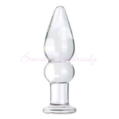 8 Model Crystal Anal Beads Pyrex Glass Buttplug  Ball  Plugs Prostate Massager Sex Toys  Adult Products Women Men