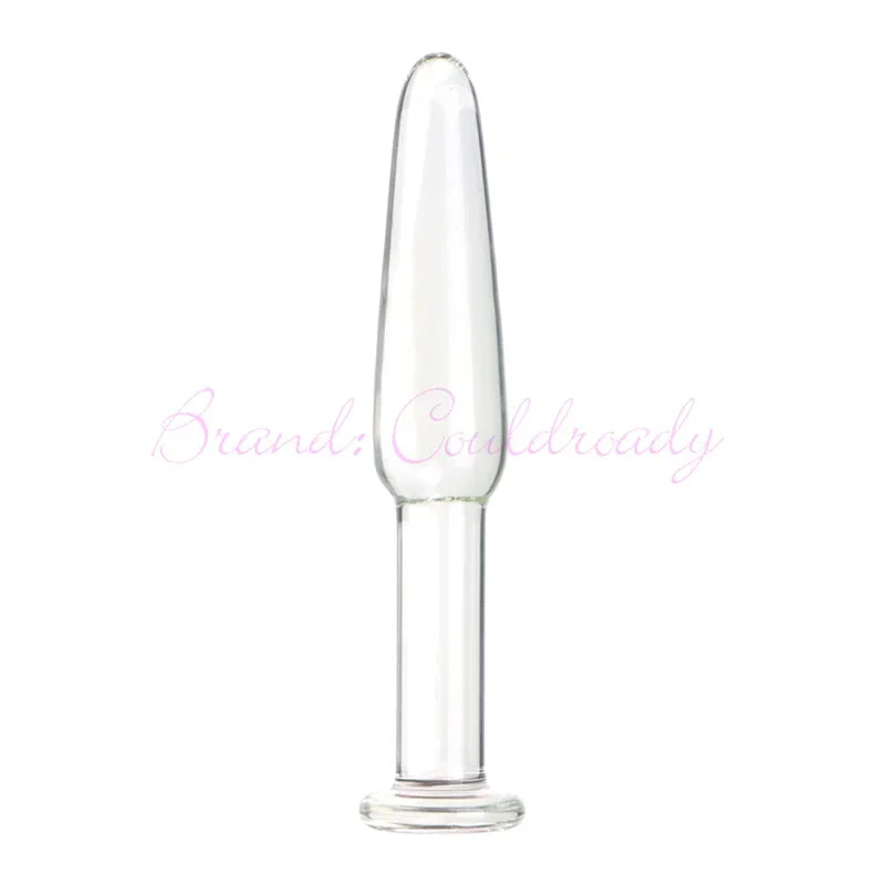 8 model Crystal anal beads Pyrex glass buttplug dildo ball anus plugs prostate massager sex toys  adult products Women Men