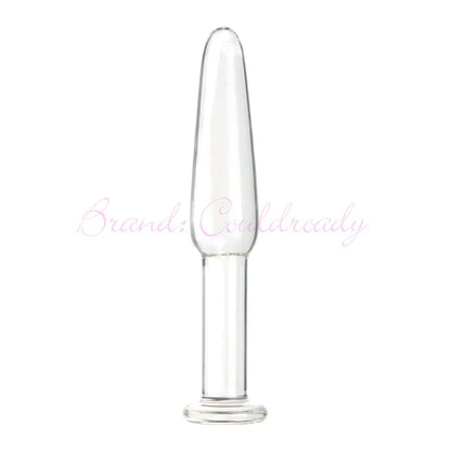 8 model Crystal anal beads Pyrex glass buttplug dildo ball anus plugs prostate massager sex toys  adult products Women Men