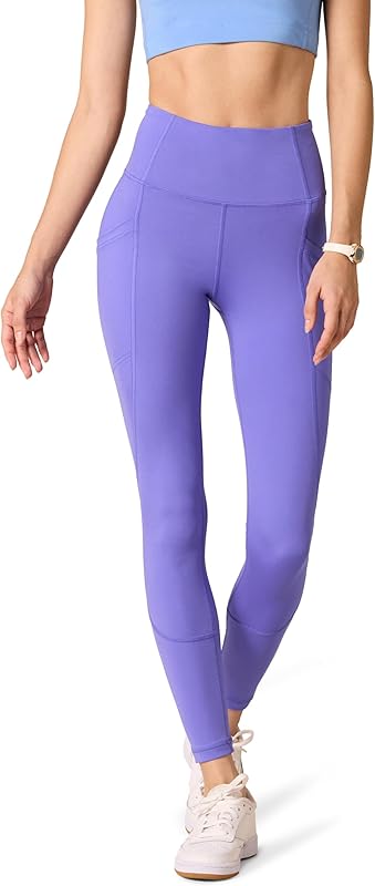 Women's Active Sculpt Workout High Rise Full Length Leggings with Pockets (Available in Plus Size)