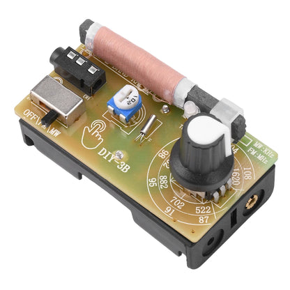 87-108MHz AM/FM Medium Wave Frequency Modulation Two Bands Stereo Digital Tuning Headphone Radio DIY Kit Teaching Parts