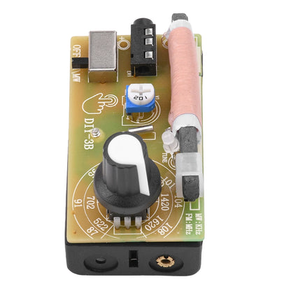 87-108MHz AM/FM Medium Wave Frequency Modulation Two Bands Stereo Digital Tuning Headphone Radio DIY Kit Teaching Parts