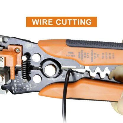 New Pliers Crimper Cable Cutter Automatic Wire Stripper Multifunctional Str