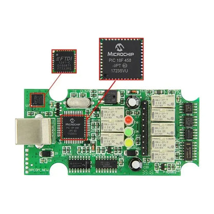 Micrologiciel NewOP COM V1.99 avec puce PIC18F458 FTDI OBDII adapté pour Opel O