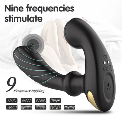 9 Frequency Male Prostate Massager  Anal  Remote Control s Enhance Sexual Pleasure Sex Toys  Women