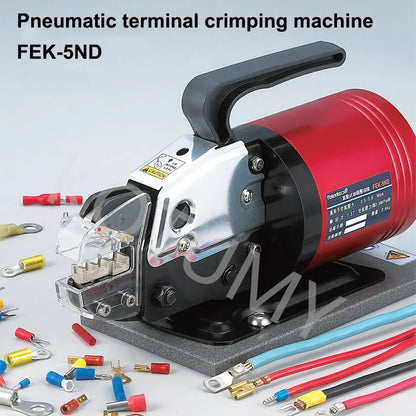 New 5ND Pneumatic Type Terminal Crimping Machine Cable Terminal Crimper Too