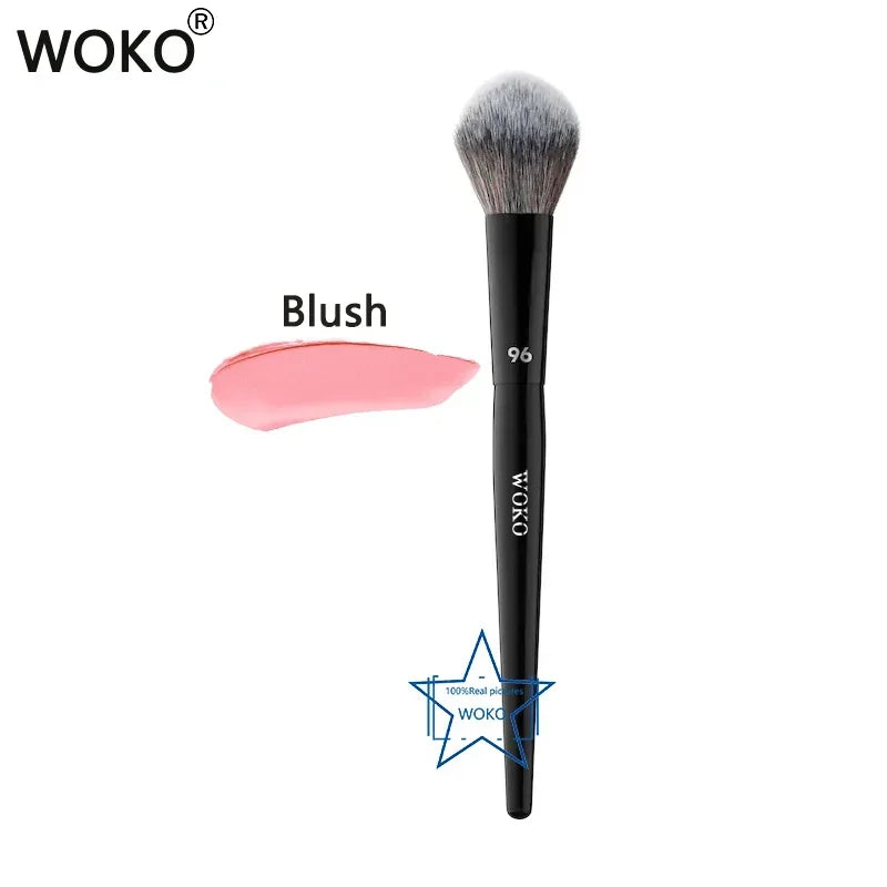 96 Blush Brush Face Contour Highlighter Blusher Brush Professional Bronzer Powder Blush Brushes High Quality Blush Makeup Tool