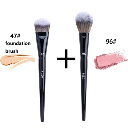 96 Blush Brush Face Contour Highlighter Blusher Brush Professional Bronzer Powder Blush Brushes High Quality Blush Makeup Tool