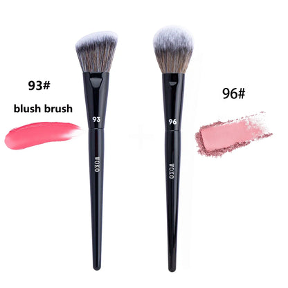 96 Blush Brush Face Contour Highlighter Blusher Brush Professional Bronzer Powder Blush Brushes High Quality Blush Makeup Tool