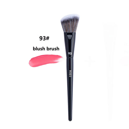 96 Blush Brush Face Contour Highlighter Blusher Brush Professional Bronzer Powder Blush Brushes High Quality Blush Makeup Tool