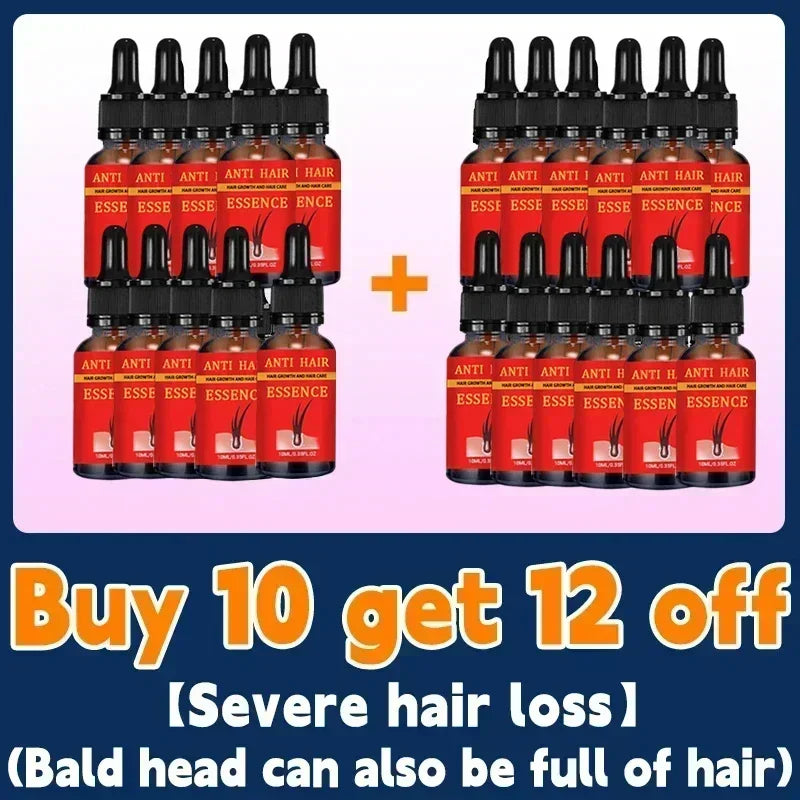 98% of buyers buy again, have more and more hair, say goodbye to baldness, thick hair,Hot selling product