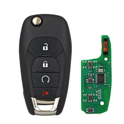 YOUBBA 2/3/4 Buttons Remote key for Chevrolet Aveo Cruze Malibu ID46 Chip 3