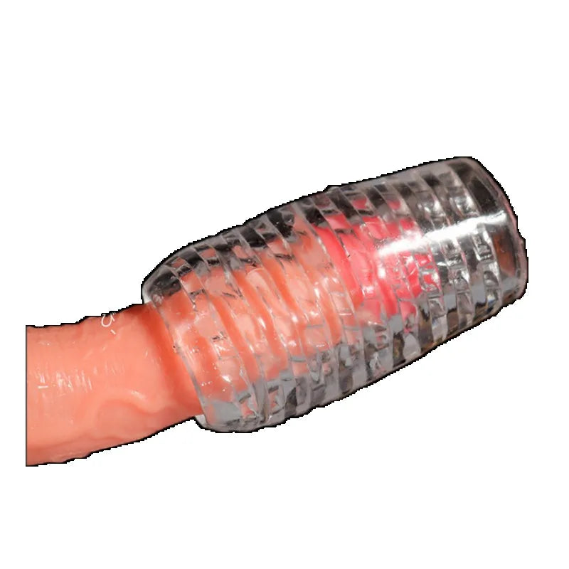 9cm Male Masturbator Male Artificial Vagina Penis Exercise Long-lasting Toy Screw Suck Portable Pussey Toy  Men Pocket Pussy