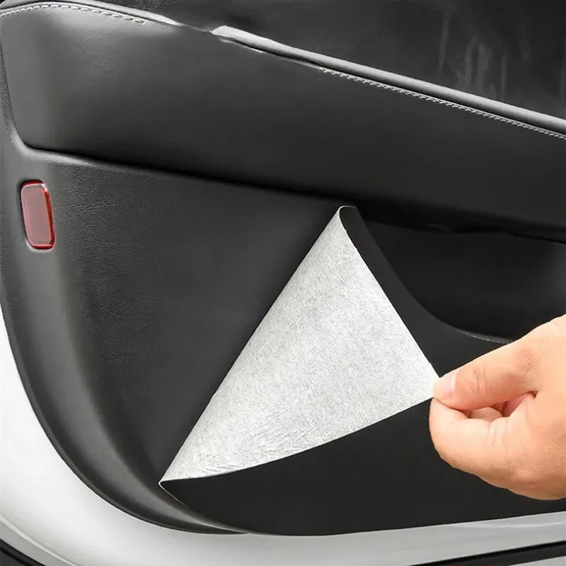 New Invisible Car Door Sill Anti Kick Pad Protection for Tesla Model 3 Side