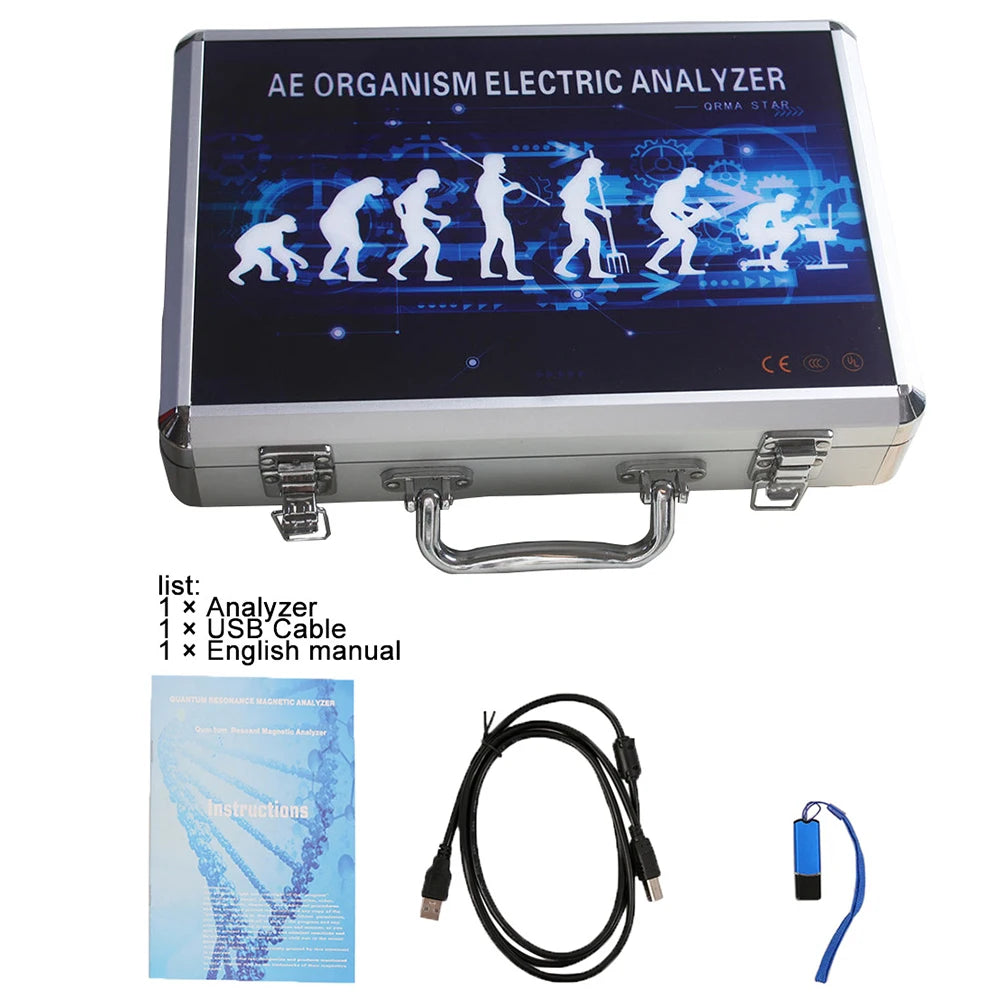 PC 9rd Generation New Updated Touch Hi-tech Quantum Magnetic Health Analyzer Middle Size Field Resonance Health Sub Analyzer 2023