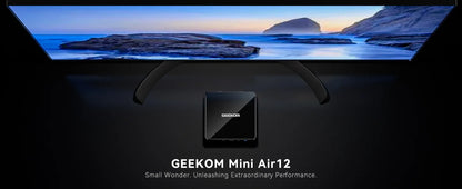 PCGEEKOM Mini PC Mini Air12, Intel 12th Gen Alder Lake N100 (up to 3.4GHz),