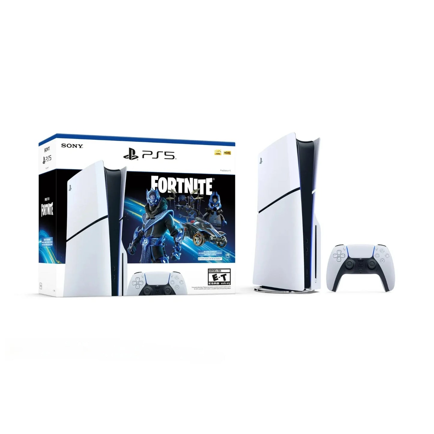 PCPlay-Station 5 Disc Edition _ Fortnite Cobalt Star Bundle