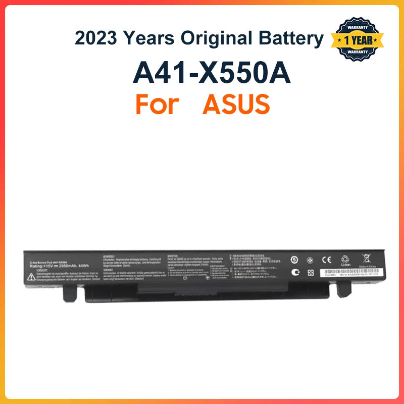 PC A41-X550A Laptop Battery  ASUS A41-X550 A41-X550A X550 X550C X550B X550V X450C X450LA X452 X452E 2950mAh