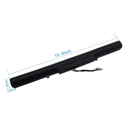 PC A41-X550E 15V 44Wh Laptop Battery  ASUS X450 X450E X450J X450JF X751M X751MA X751L X750JA A450J A450JF A450E F450C F450V