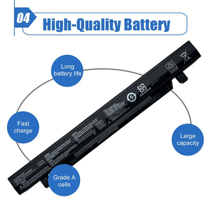 PC A41N1424 Laptop Battery  ASUS ROG FX-Plus/PRO ZX50 ZX50J ZX50JX ZX50V ZX50VW GL552 GL552J GL552JW GL552V GL552VW FZ50 FX50VW