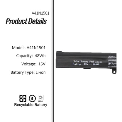 PC A41N1501 Battery 15V 48Wh  ASUS ROG G752VW GL752VL GL752VW N752VW N552V N552VX N752V Series A41LK9H L41LK2H 0B110-00360000