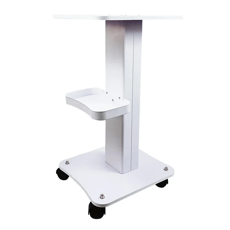 PC ABS Beauty Salon Trolley Salon Use Pedestal Rolling Cart Wheel Aluminum Stand Personal Care Appliance Parts